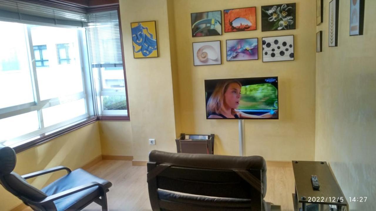 Апартаменты Apt 40 M2 Air Conditioning Abitacion-Salon-Cocina-Bano Radiant Heating Виго Экстерьер фото