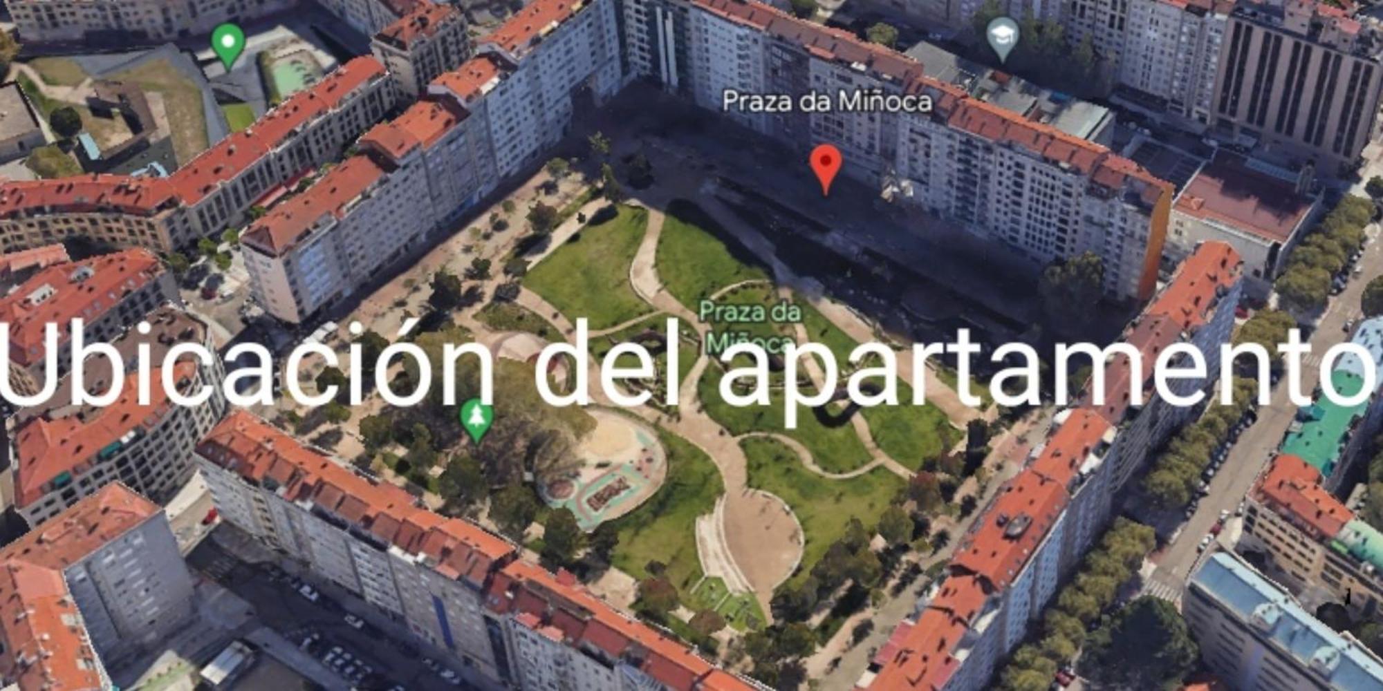 Апартаменты Apt 40 M2 Air Conditioning Abitacion-Salon-Cocina-Bano Radiant Heating Виго Экстерьер фото